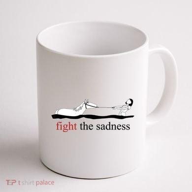 Fight The Sadness Artax Coffee Mug back