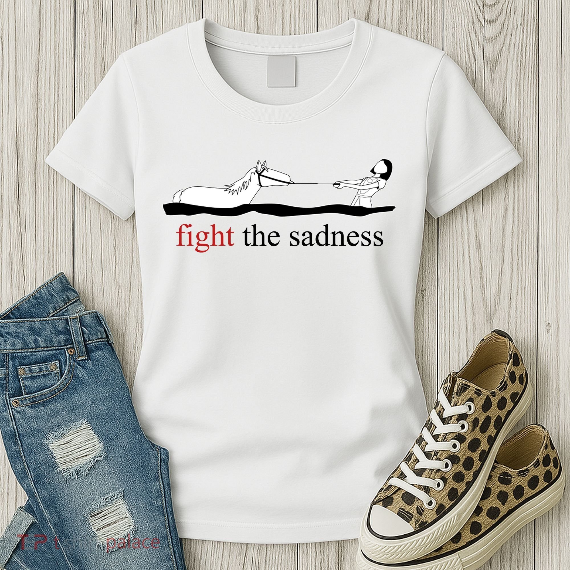 Fight The Sadness Artax Women's T-Shirt