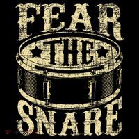 Fear The Snare Drum Drummer Percussionist Drumming Lover Women's Hoodie thumb 2