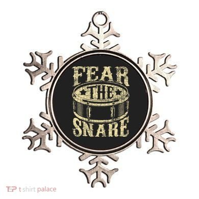 Fear The Snare Drum Drummer Percussionist Drumming Lover Ornament