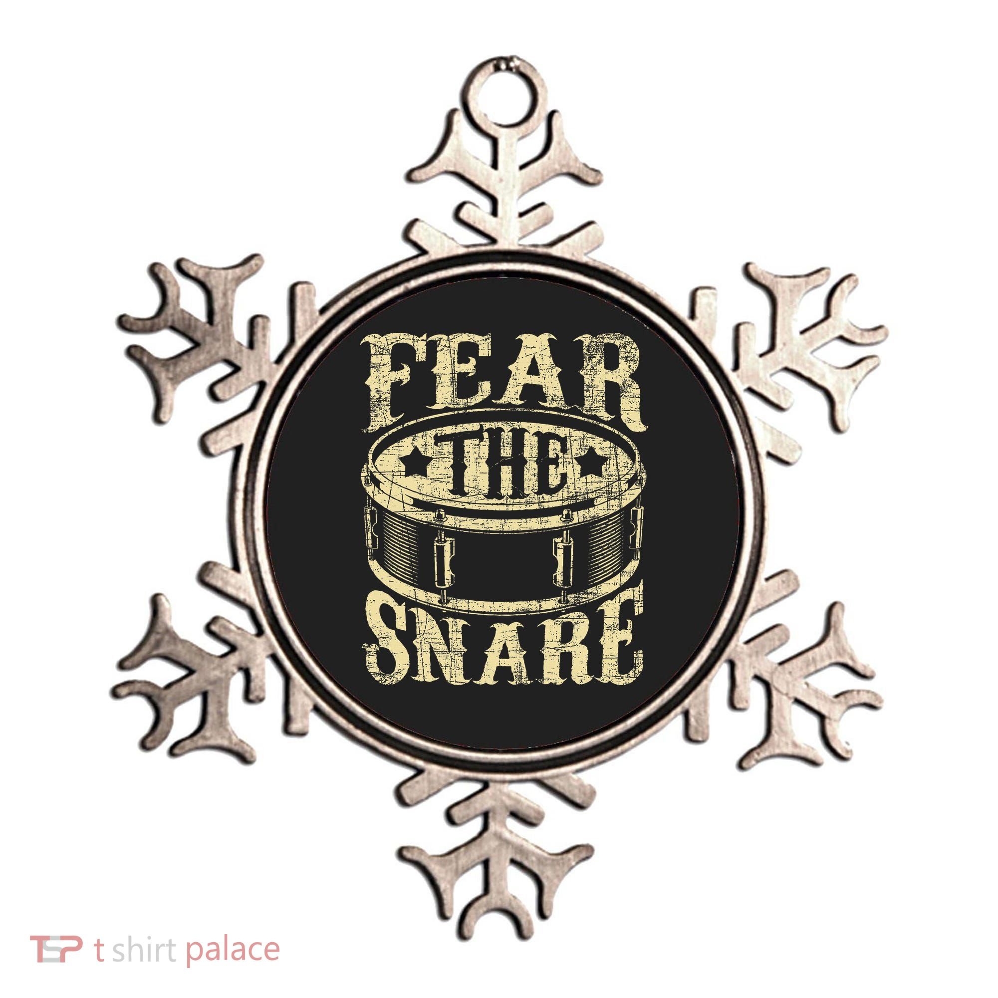 Fear The Snare Drum Drummer Percussionist Drumming Lover Ornament