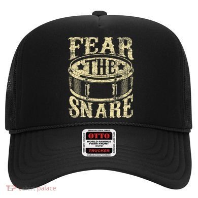 Fear The Snare Drum Drummer Percussionist Drumming Lover Hat