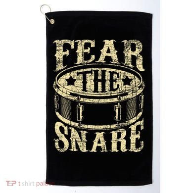 Fear The Snare Drum Drummer Percussionist Drumming Lover Golf Towel