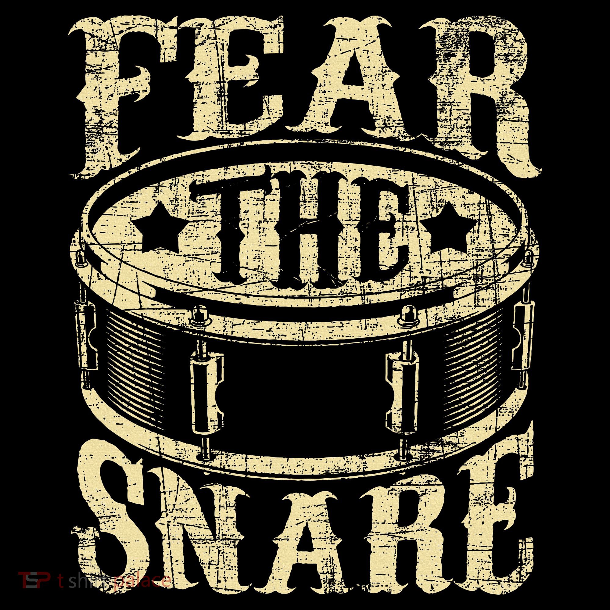 Fear The Snare Drum Drummer Percussionist Drumming Lover Women's Long Sleeve Shirt