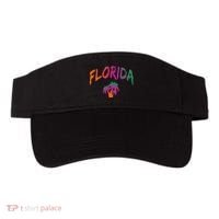 Florida The Sunshine State Tie Dye Text Print Classic Visor thumb 0