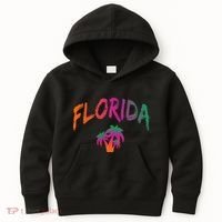 Florida The Sunshine State Tie Dye Text Print Classic Kids Hoodie thumb 0