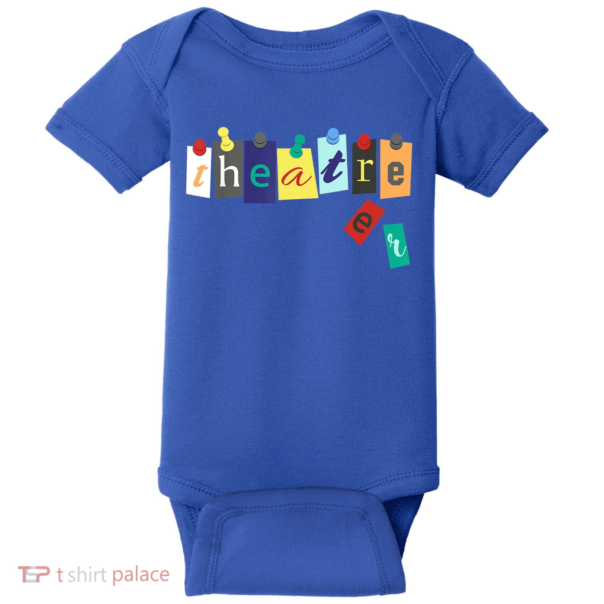 Funny Theater Theatre Fan Gift Musical Play Broadway Drama Gift Baby Bodysuit