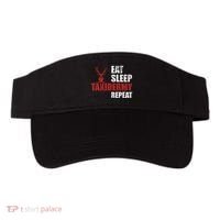 Funny Taxidermist T Eat Sleep Taxidermy Repeat Gift Visor thumb 0