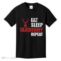 Funny Taxidermist T Eat Sleep Taxidermy Repeat Gift Kids T-Shirt thumb 0
