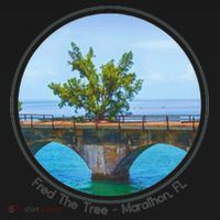 Fred The Tree Marathon Fl 7 Mile Bridge Tree Of Hope Backpack thumb 2