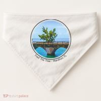 Fred The Tree Marathon Fl 7 Mile Bridge Tree Of Hope USA-Made Doggie Bandana thumb 0