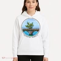 Fred The Tree Marathon Fl 7 Mile Bridge Tree Of Hope Hoodie thumb 5