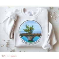 Fred The Tree Marathon Fl 7 Mile Bridge Tree Of Hope Sweatshirt thumb 2