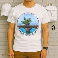 Fred The Tree Marathon Fl 7 Mile Bridge Tree Of Hope T-Shirt thumb 6