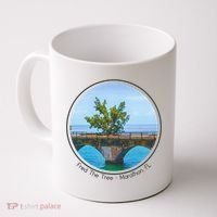 Fred The Tree Marathon Fl 7 Mile Bridge Tree Of Hope Coffee Mug thumb 0