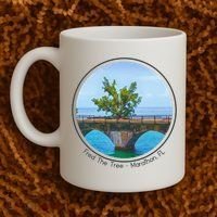 Fred The Tree Marathon Fl 7 Mile Bridge Tree Of Hope Coffee Mug thumb 2