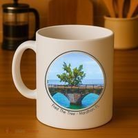 Fred The Tree Marathon Fl 7 Mile Bridge Tree Of Hope Coffee Mug thumb 4