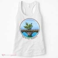 Fred The Tree Marathon Fl 7 Mile Bridge Tree Of Hope Women's Tank Top thumb 0