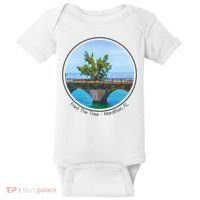 Fred The Tree Marathon Fl 7 Mile Bridge Tree Of Hope Baby Bodysuit thumb 0