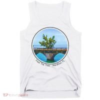 Fred The Tree Marathon Fl 7 Mile Bridge Tree Of Hope Tank Top thumb 0