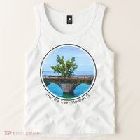 Fred The Tree Marathon Fl 7 Mile Bridge Tree Of Hope Tank Top thumb 2