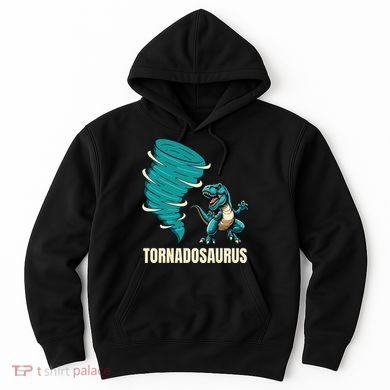 Funny Tornado T Rex Tornado Chaser Hoodie