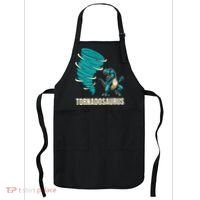 Funny Tornado T Rex Tornado Chaser Apron thumb 0
