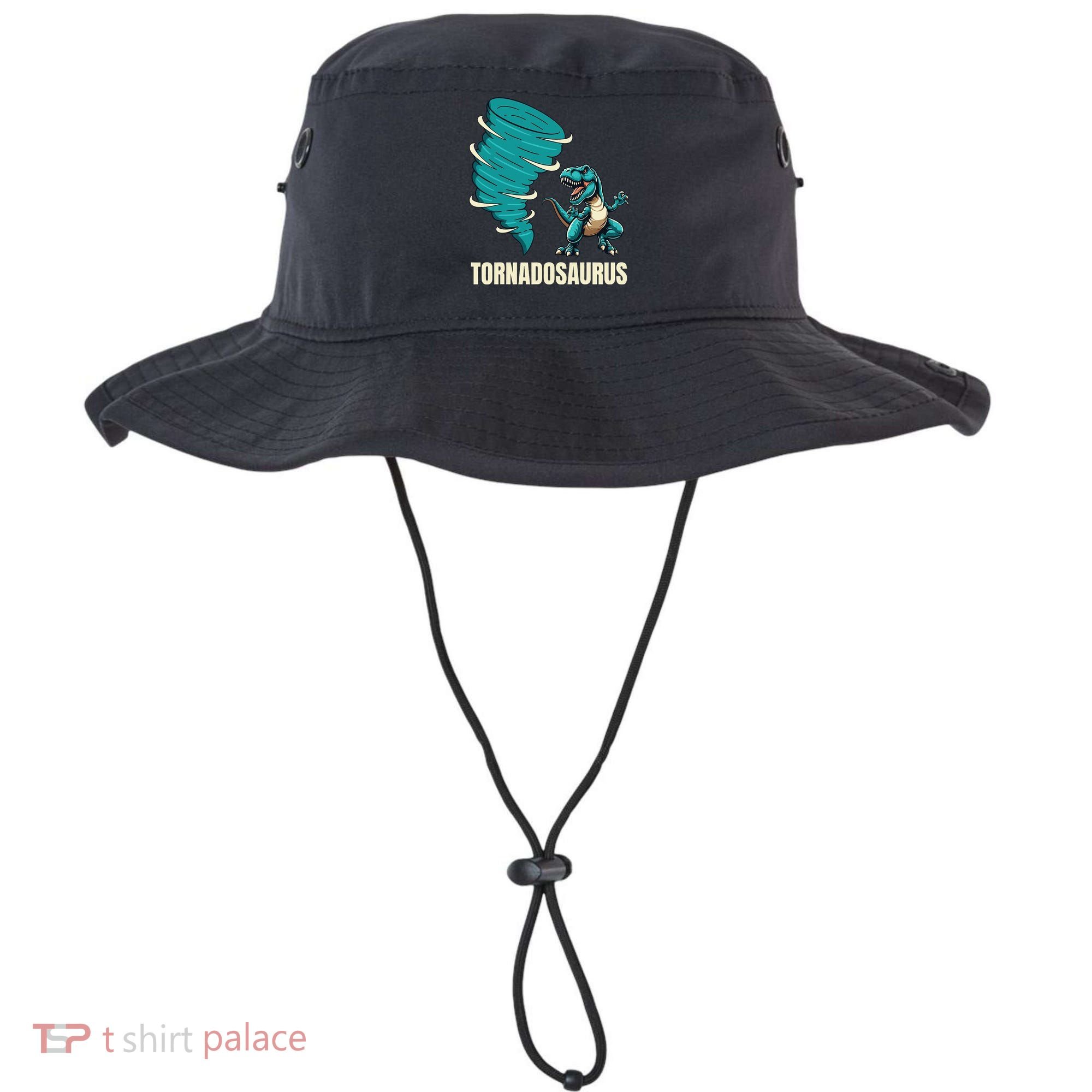 Funny Tornado T Rex Tornado Chaser Bucket Hat