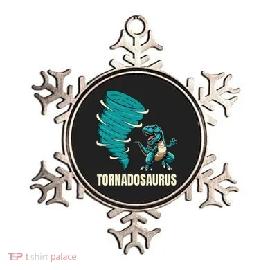 Funny Tornado T Rex Tornado Chaser Ornament