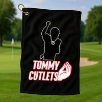 Football Td Tommy Cutlets Diamond Chain New York Italian Golf Towel thumb 1