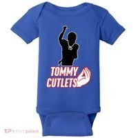 Football Td Tommy Cutlets Diamond Chain New York Italian Baby Bodysuit thumb 0