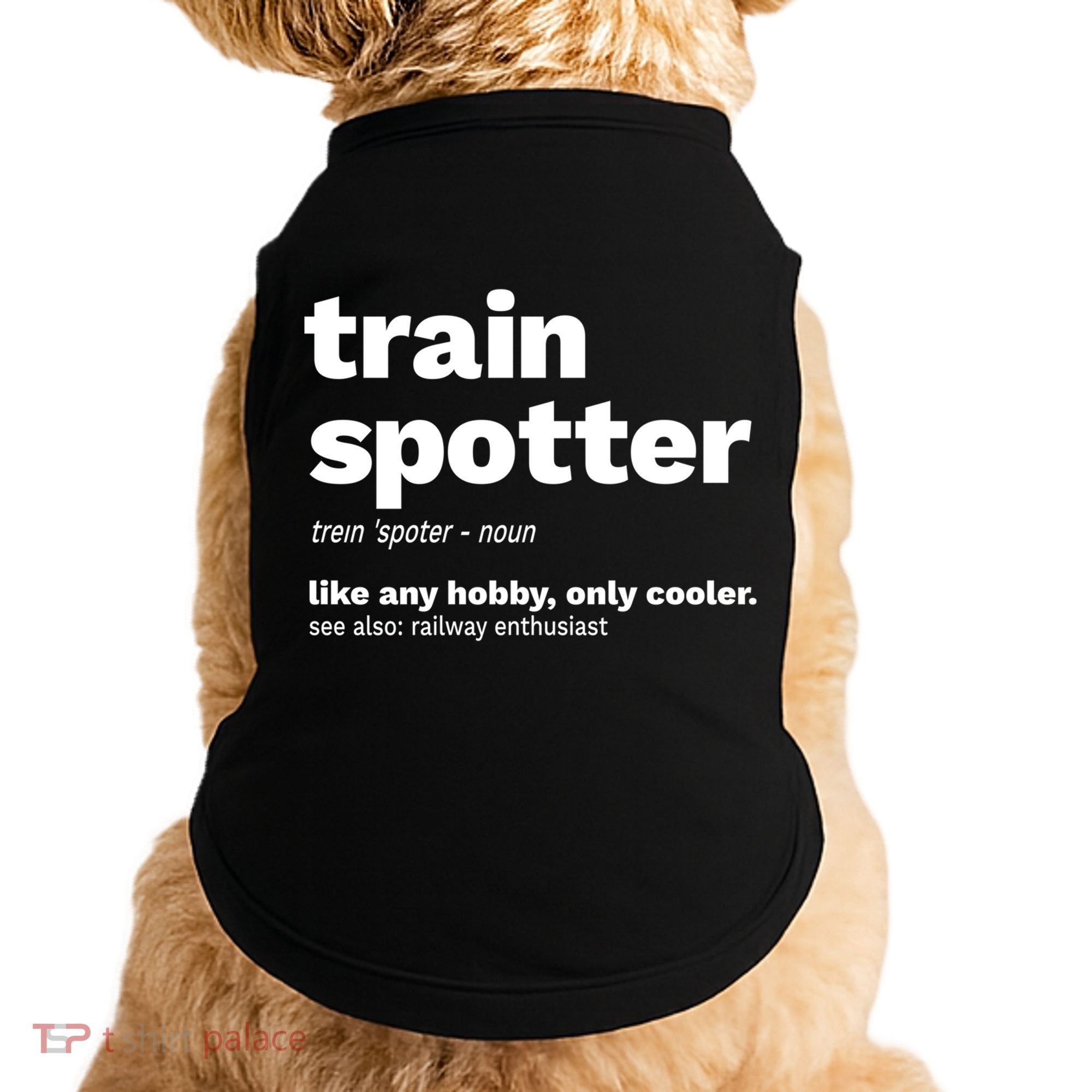 Funny Trainspotting Train Gift Great Gift Doggie Tank