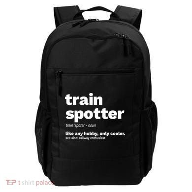 Funny Trainspotting Train Gift Great Gift Backpack