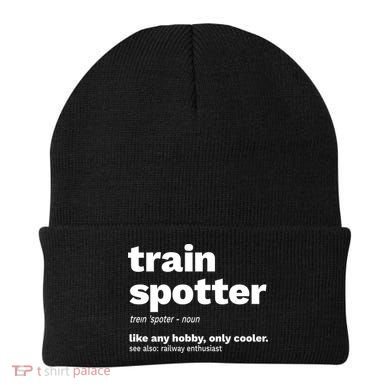Funny Trainspotting Train Gift Great Gift Beanie