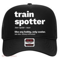Funny Trainspotting Train Gift Great Gift Hat thumb 0