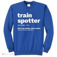 Funny Trainspotting Train Gift Great Gift Sweatshirt thumb 0