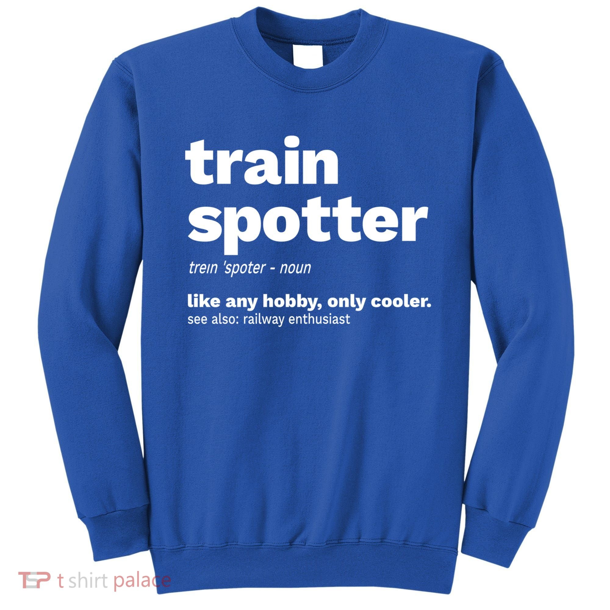 Funny Trainspotting Train Gift Great Gift Sweatshirt