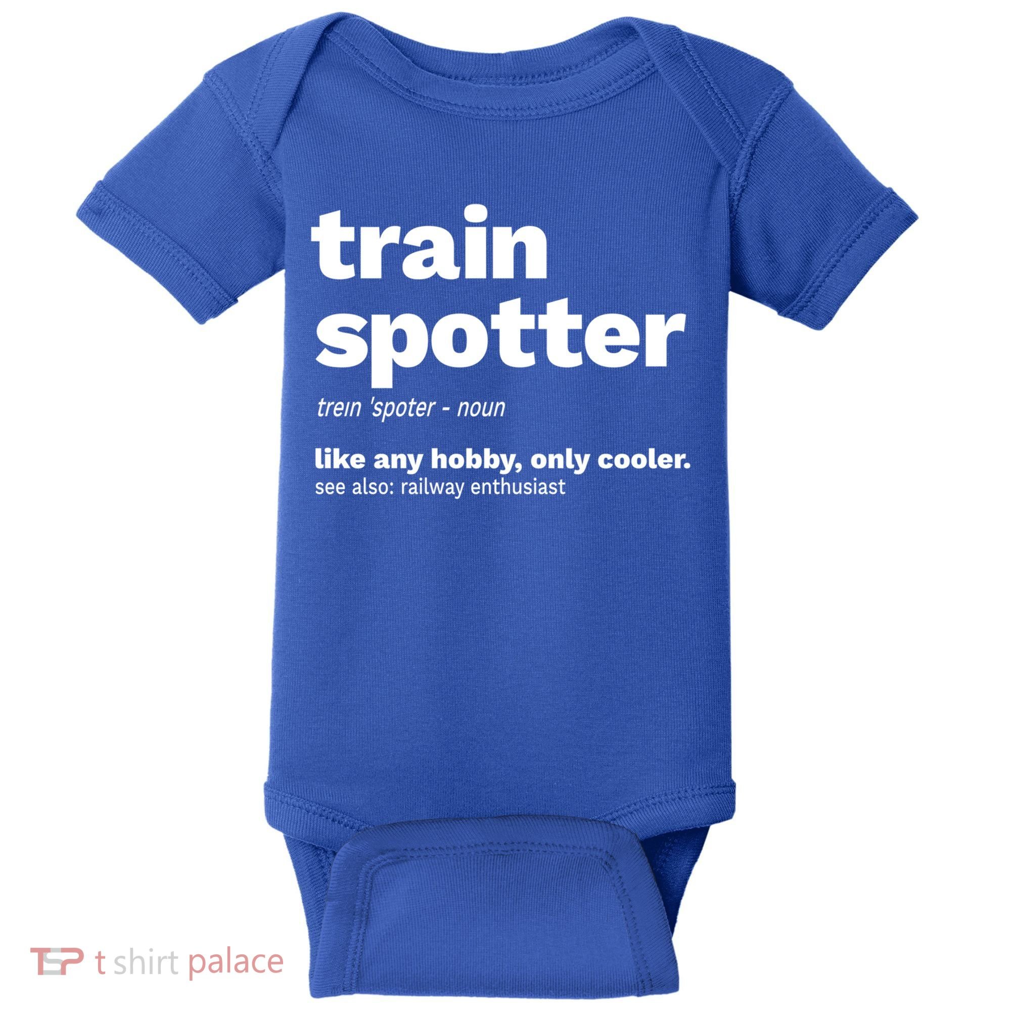 Funny Trainspotting Train Gift Great Gift Baby Bodysuit