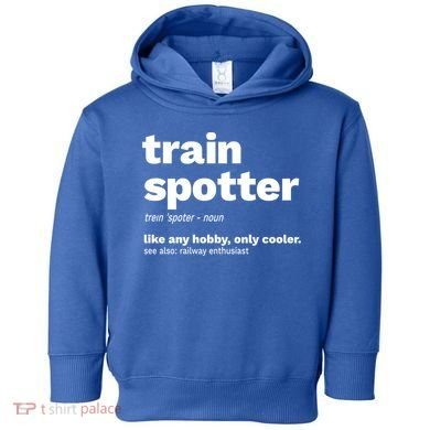 Funny Trainspotting Train Gift Great Gift Toddler Hoodie
