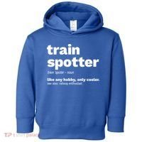 Funny Trainspotting Train Gift Great Gift Toddler Hoodie thumb 0