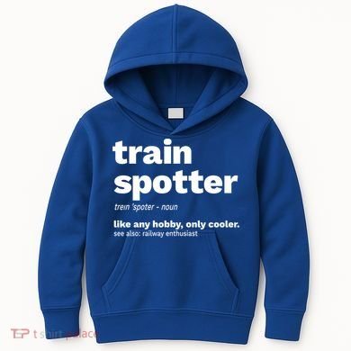 Funny Trainspotting Train Gift Great Gift Kids Hoodie