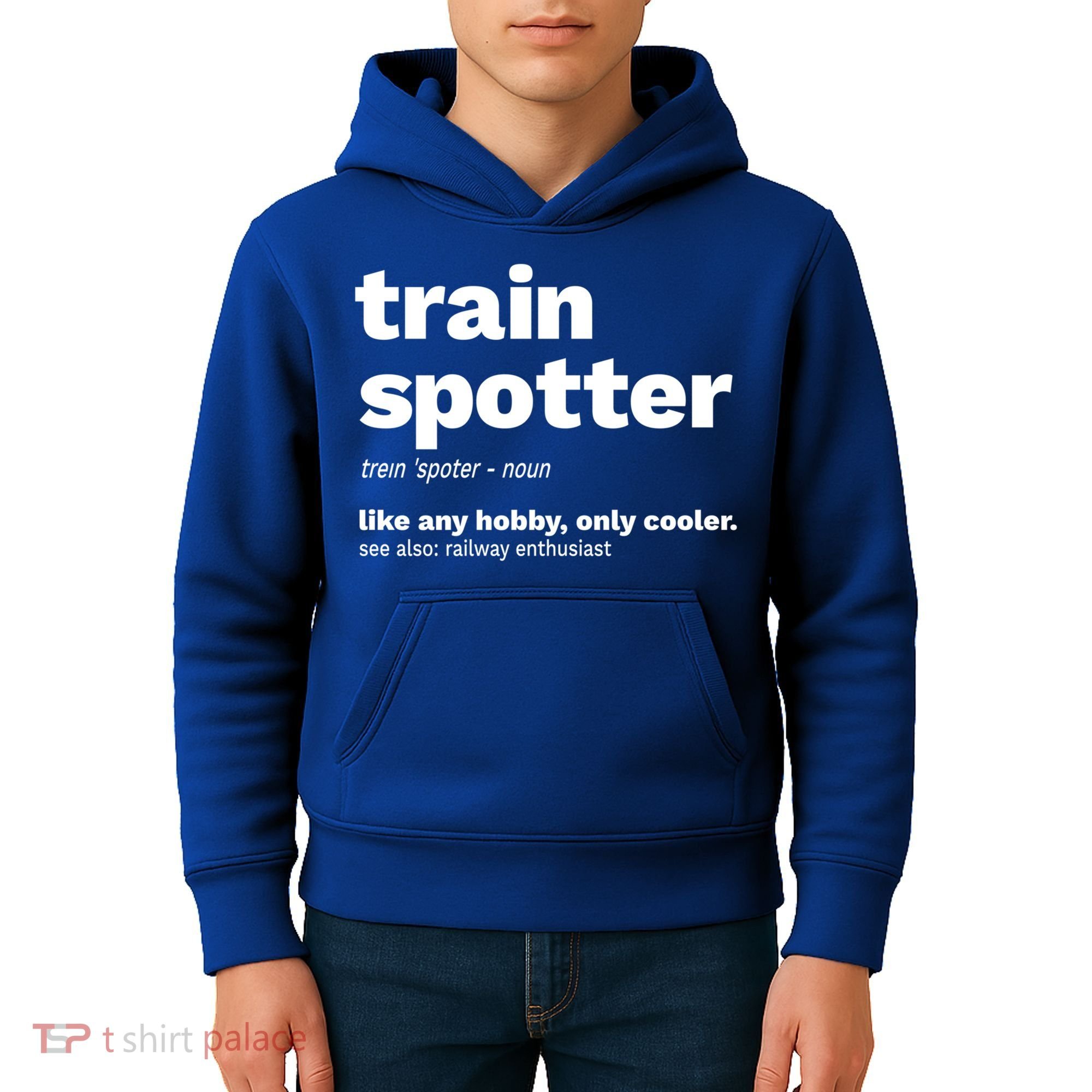 Funny Trainspotting Train Gift Great Gift Kids Hoodie