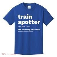 Funny Trainspotting Train Gift Great Gift Kids T-Shirt thumb 0