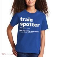 Funny Trainspotting Train Gift Great Gift Kids T-Shirt thumb 2
