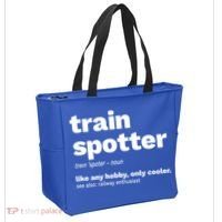 Funny Trainspotting Train Gift Great Gift Tote Bag thumb 2
