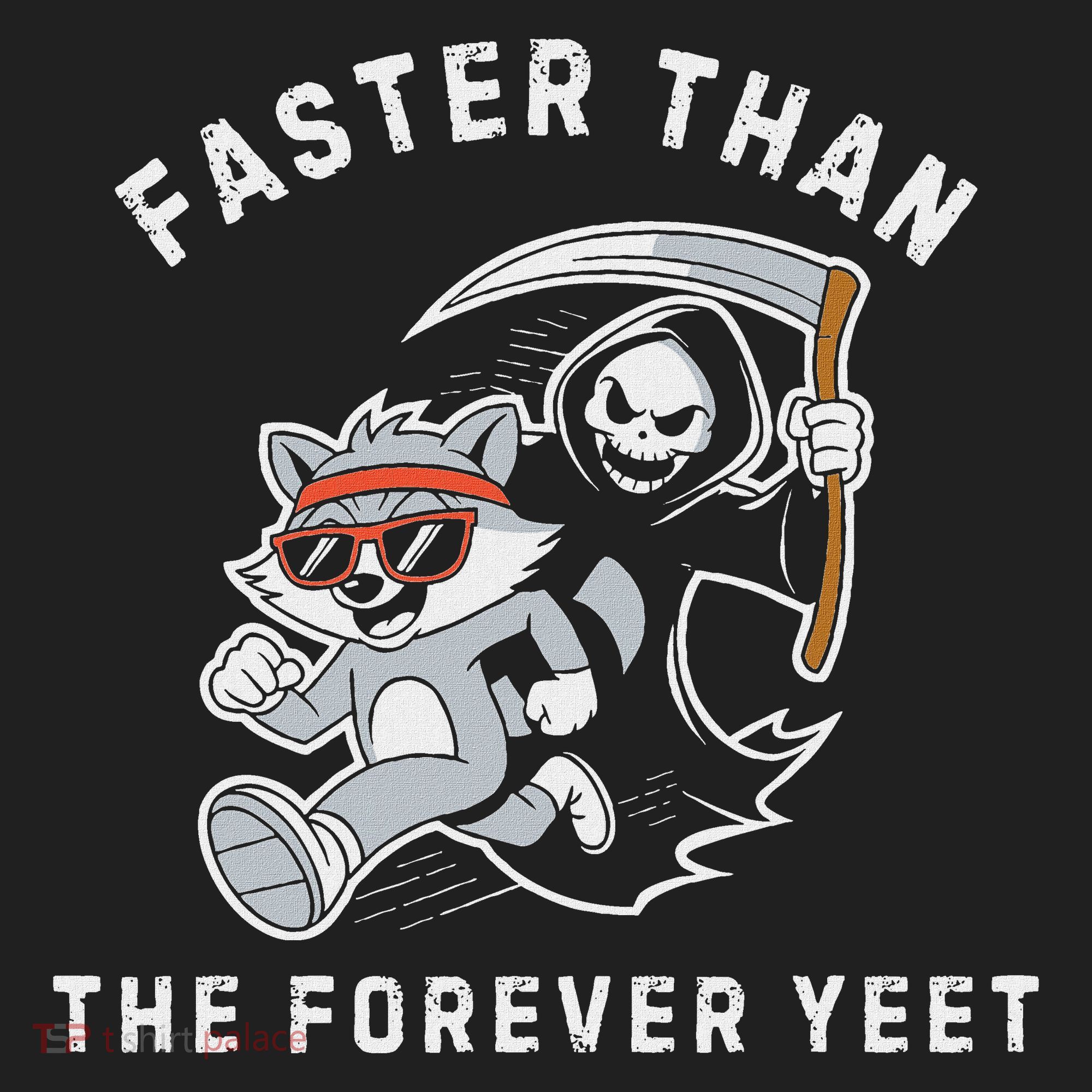 Faster Than The Forever Yeet Run Away Faster Funny Saying Golf Towel