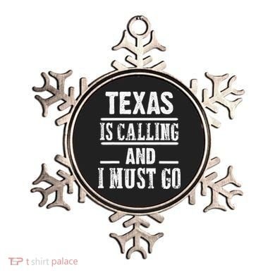 funny Traveling Texas is calling and I must go Ornament