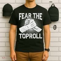 Fear The Toproll Arm Wrestling T-Shirt thumb 6