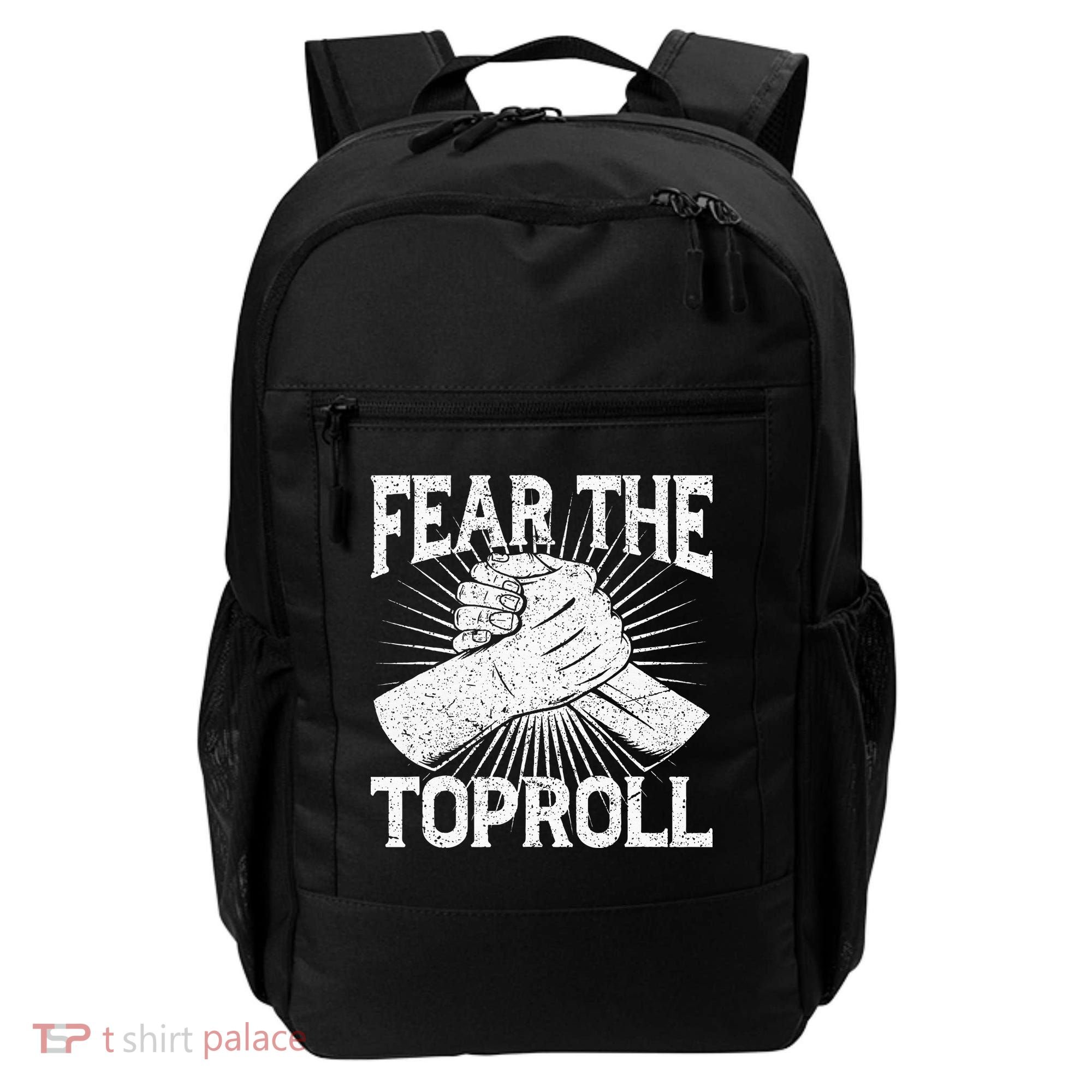 Fear The Toproll Arm Wrestling Backpack