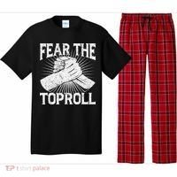 Fear The Toproll Arm Wrestling Pajama Set thumb 0